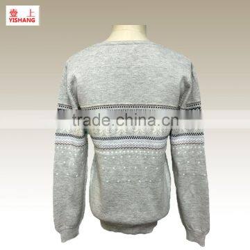 YSW16143 Basic Sweater 60%Cotton 20%Viscose 20%Nylon Lady Top Sweater photo-2