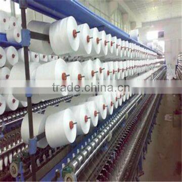 16-60s Ring Spun Virgin Dope Dyed Polyester Spun Yarn Factory in Wuhan photo-5