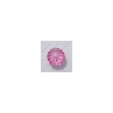 Wholesale crystal floral plastic beads for wedding
