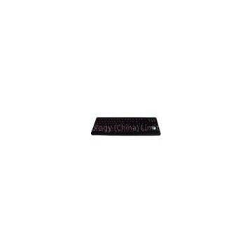 military Backlit PC Keyboards / illuminated Metal keyboard With USB Interface