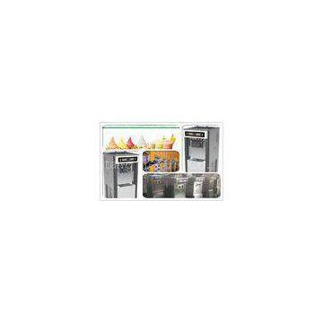 High Efficiency Ice Cream Making Equipment, Pre-Cooling System Soft Serve 3 Flavors Frozen Yogurt Ma