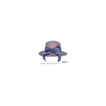 lady's camel wool felt hat