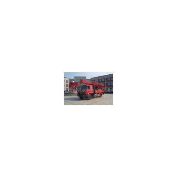 Portable Truck Mounted Water Well Drilling Rig Hole Depth 300m - 600m
