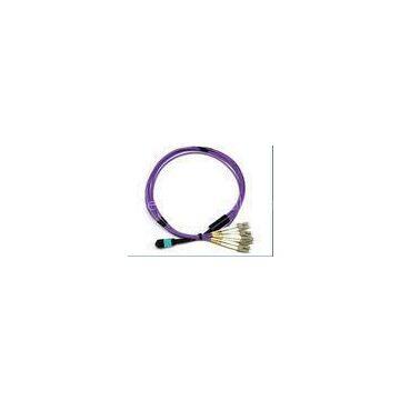 12 Fiber MPO to SC Fiber Optical Patch Cord For Telecommunication Network