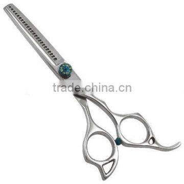 6.0 inch professional Barber hair scissor set Black White color