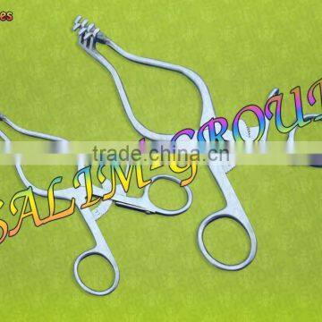 2 Weitlaner Retractor SHARP BLUNT 4.5"