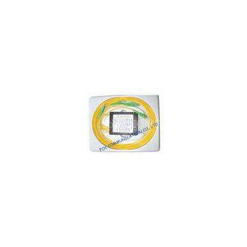 Bare Blockless Optical Fiber Splitter 1 * 4 for Passive Optical Networks