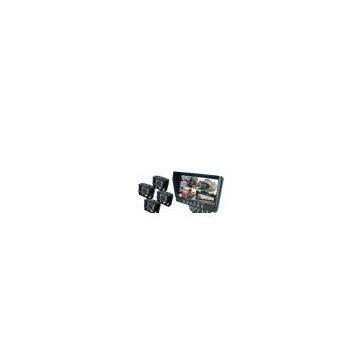 Reverse Camera Kits Built In Splitter Monitor Support Up To 4 Camera Inputs For Trucks And Buses Etc