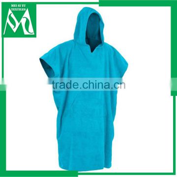 beach towel poncho, adult cotton towel poncho wholesale