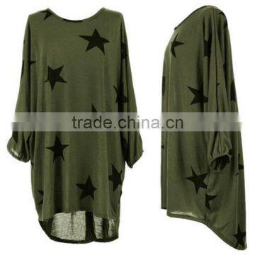 Oem Service Custom Lady Blouse Plus Size photo-2