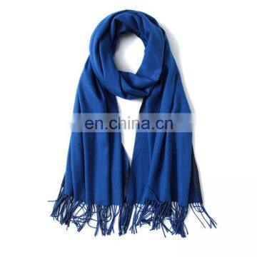 Hot sales different colors choice winter stylish elegant cashmere scarf women scarves shawls