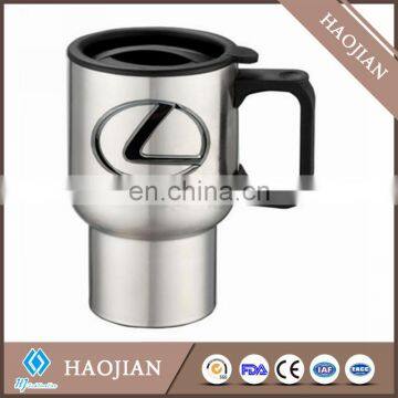 best stainless steel travel mug ,inside plastic outer SS steel