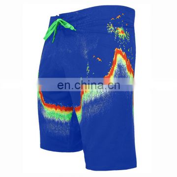 Coustom elastic ribbon waist band half pants shorts for men , New design sports shorts beach shorts