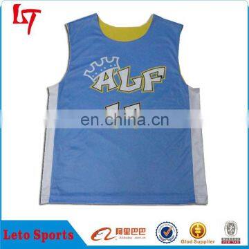 Dye sublimation customized high quality basketball jerseys wholesale