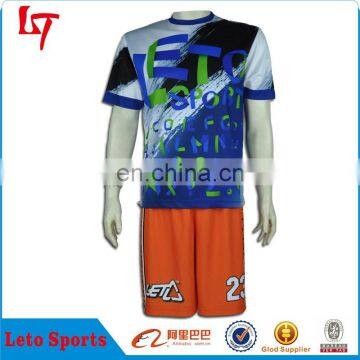 Sublimated custom football uniforms soccer wear set wholesale