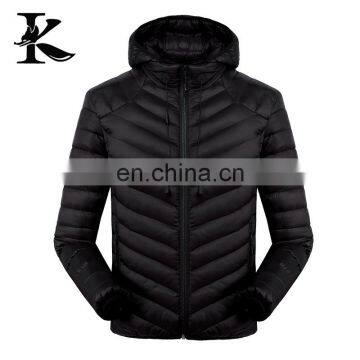 Apparel Red Sport Down Coat Fabric Ultralight Mens Down Jacket for Winters photo-2