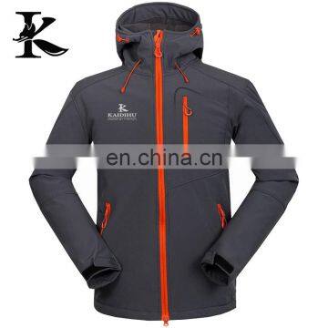 2016 Men's Outdoor WaterproofJacket Blank Softshell Jacket Breathable