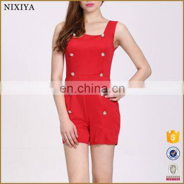 Wholesale Summer Bodycon Red Womens Jumpsuits