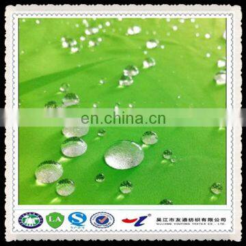 2014 fashion polyester waterproof fabric china for raincoat