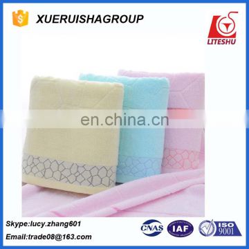 Factory direct sale high quality 100% cotton bath towel