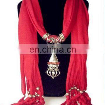 Christmas Santa Claus jewelry pendant fashion scarf hot wholesale