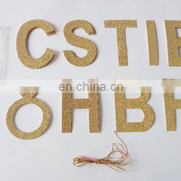 Cheers Bitches Glitter Banners Bachelorette Hen Party Glitter Banners photo-3