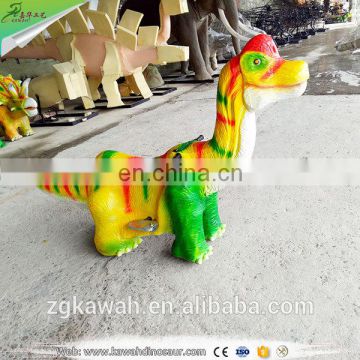 KAWAH Funny Amusement Park Dinosaur Rides Animal Scooter For Kids