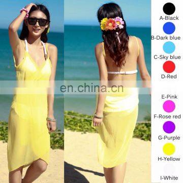 BestDance Bikini beach scraf beach dress For the summer vacation chiffon skirt Clothing accessories