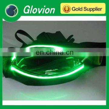 LED Running Belt with Neoprene Pouch Running Belt with LED Luminous Pouch Belt