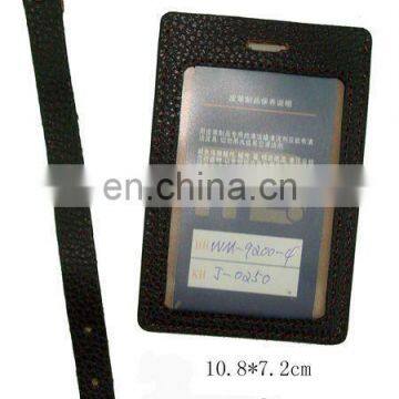 Factory Wholesale Leather Luggage Tag With Changeable Strap photo-2