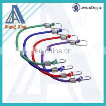 Bungee cords 8 mm thick with metal hooks/nice looking packaging thick bungee cord