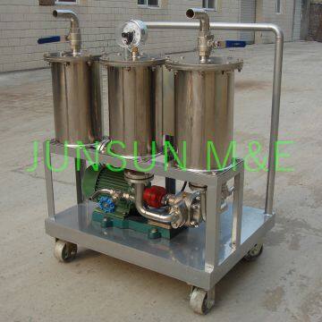 JL Series Portable Oil Purification/ Oil Filtration Unit With Three Filter Elements