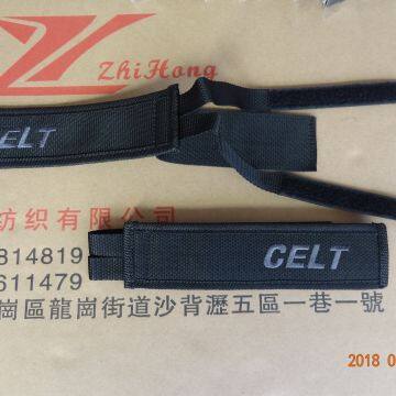 Black Bike Pedal Strap Nylon Toe Straps