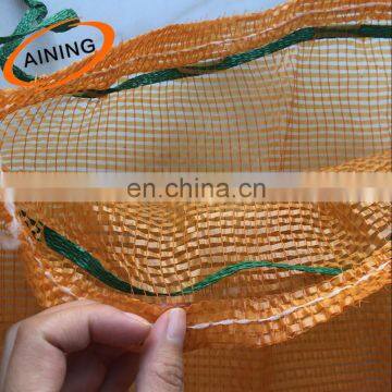 Plastic Onion / Fruit Mesh Bag / Mesh Fruit Packaging Bags