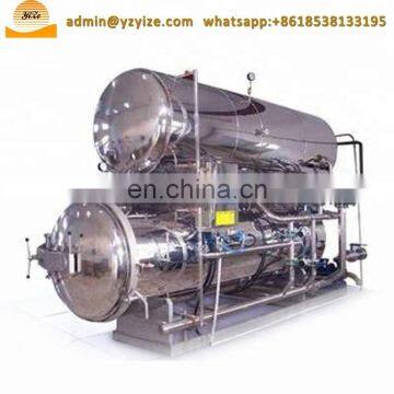 Horizontal Autoclave Rotary Sterilizer Pot Industrial Showering Food Retort photo-2