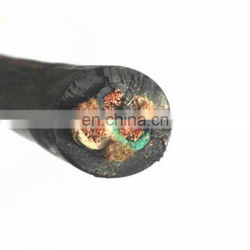 Wholesale sale stock American market 600V SOOW 18AWG/4Core 90 degree rubber power cable