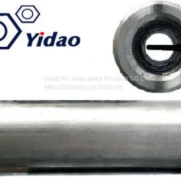 High yield fully screw thread steel bar coupler with Central stop