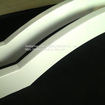 High Quality Aluminum Alloy Square Pass To Map Custom Waiting Hall
