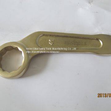 Wrench Striking Box Bent non sparking Aluminum bronze  24mm