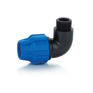 PP Compression Fitting-HDPE Compression fitting-Hdpe Fitting-Pipe Fitting-Elbow X MBSP