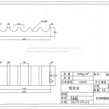 Ceramic Block Insulation Block Temperature Protection Ceramic Roller Sealant Block Brick For Tempering Machine photo-4