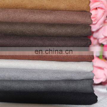 hot sale 100% polyester brushed woven warp suede fabric for upholstery and sofa