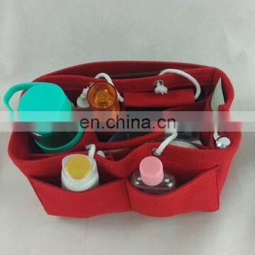 Custom Print Felt Cosmetic Bag Toiletry Makeup Bag Organizer photo-6