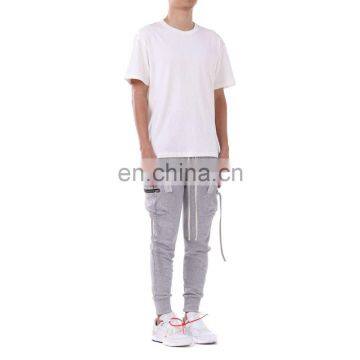 DiZNEW Customized Wholesale Cargo Joggers 100% Cotton Sweatpants With Pockets photo-4