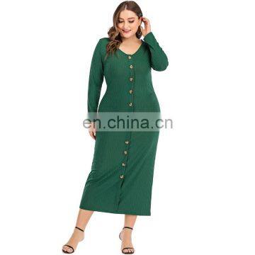 Ladies Plus Sizes Casual Dress Designs Casual Dress for Fat Ladies photo-3