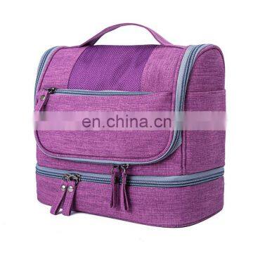 Online Hot Sell Dry Wet Separation Toiletry Bag Double Layer Waterproof Bathroom Organizer Bag For Men photo-7