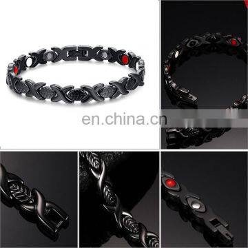 Hot Selling Korea Health Benefit Bio Titanium Lady Magnetic Bracelets 4 in 1 photo-5