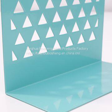 High Quality Factory Price Simple Design Metal Book Stand Holder/Bookends photo-4