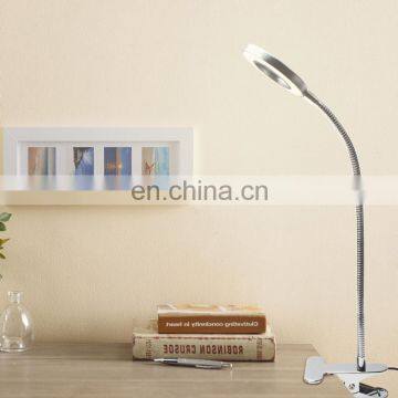 Shenzhen Supplier Wholesale OEM Metal Usb Port Nail LED Clip Light Table Clamp Lamp photo-5