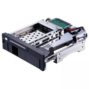 Unestech 2.5+3.5in SATA Tray-less SSD Hdd Mobile Rack for 5.25in Optcial Drive Enclosure photo-3